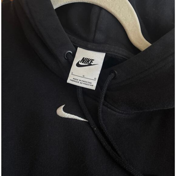 Nike Oversized Hoodie In Black Size Large - Picture 2 of 4
